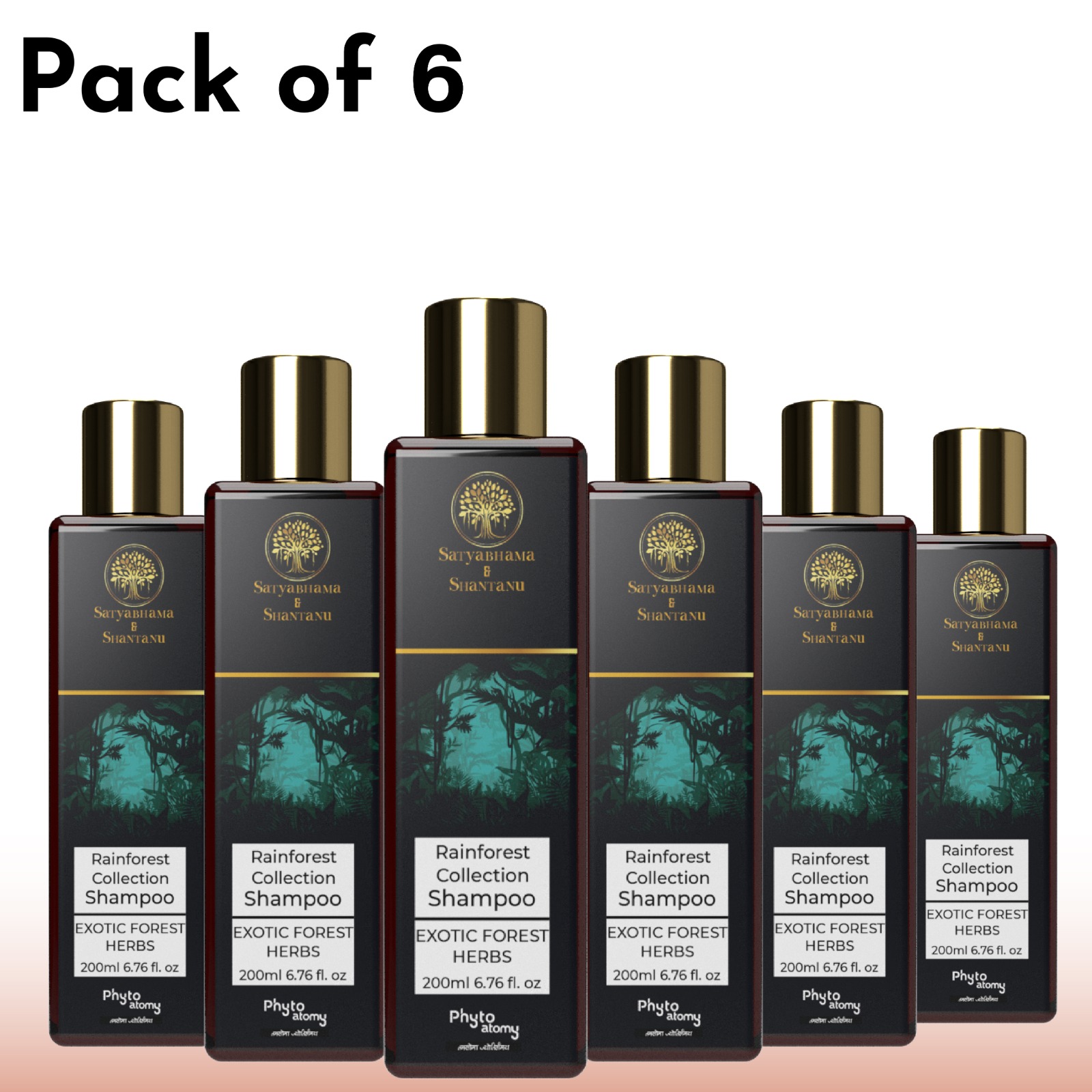 Exotic Forest Herbs Shampoo (200 ml) Pack Of 6